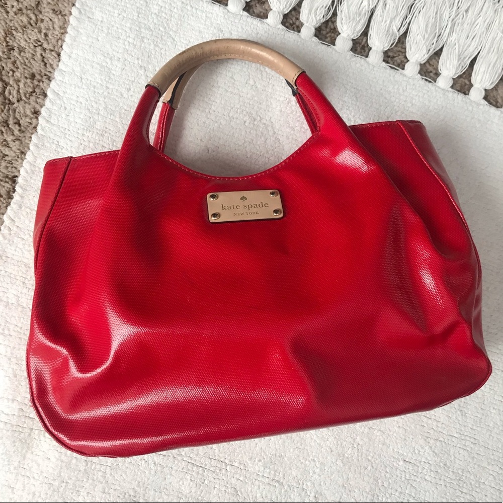 VTG Red Kate Spade Purse